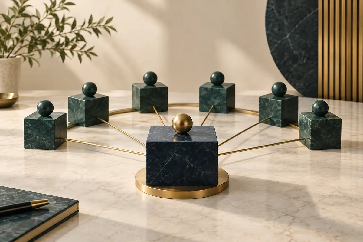 Executive and oversight blocks illustrate the need for an explicit board-to-CEO delegation
