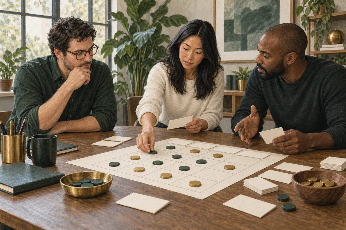 Engineering leaders mapping decision ownership with a founder
