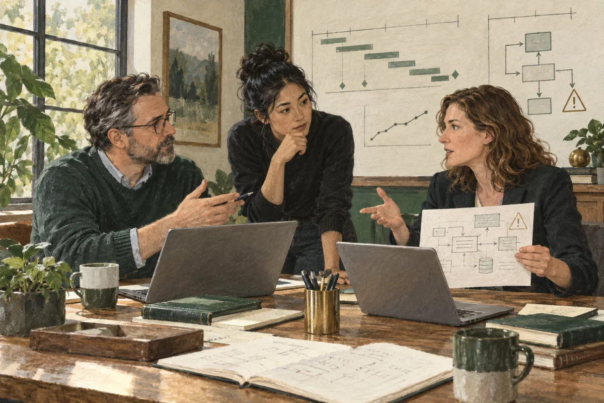 Technology and engineering leaders resolving a release tradeoff