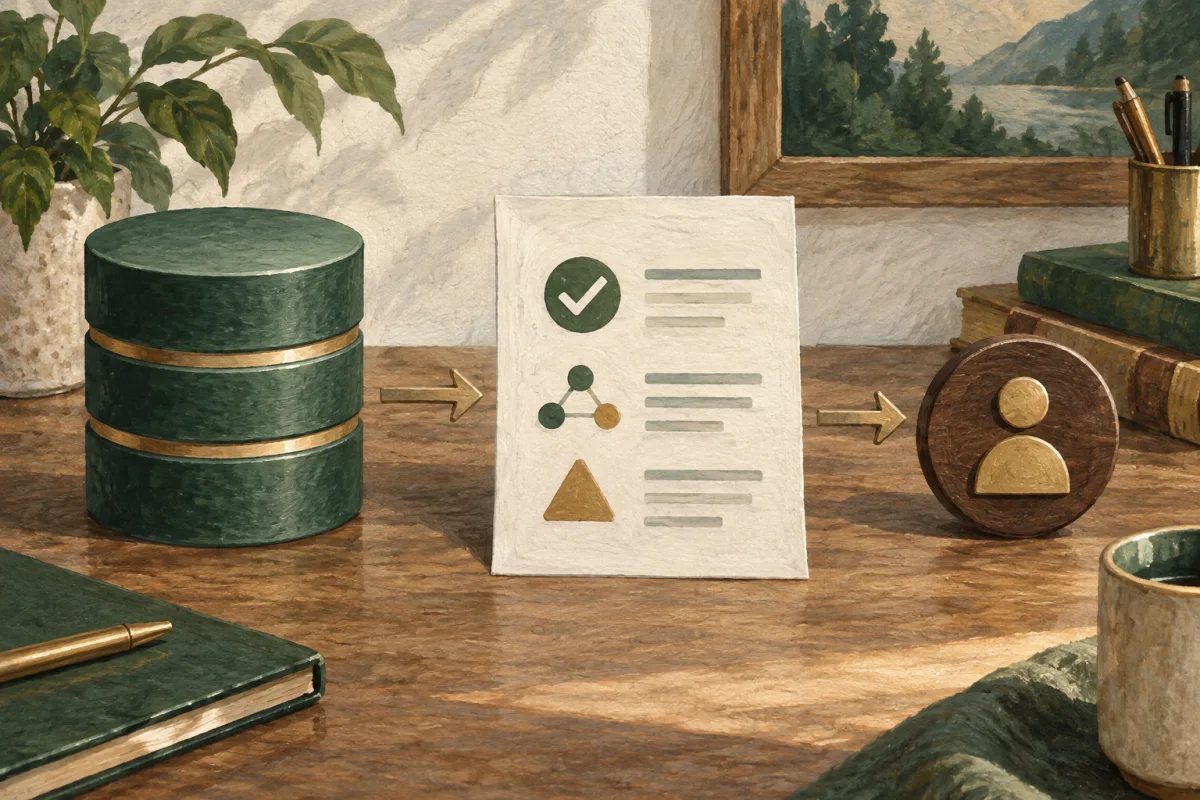 A data source contract with ownership and validation checks
