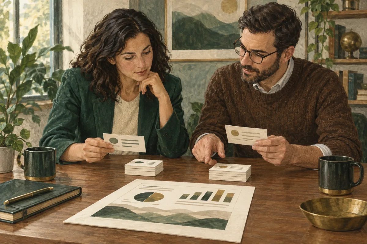 A team reconciling a business metric with source records