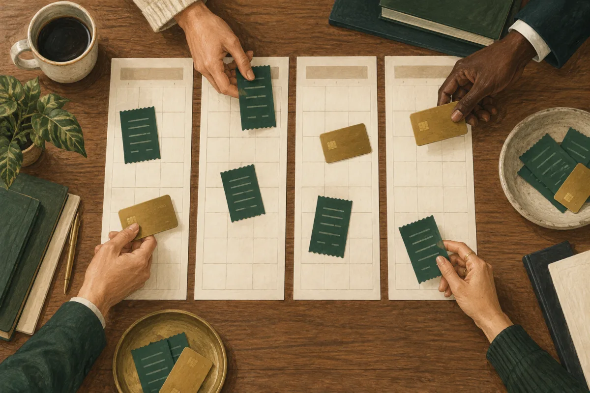 A finance leader examining the timing of receipts and payments
