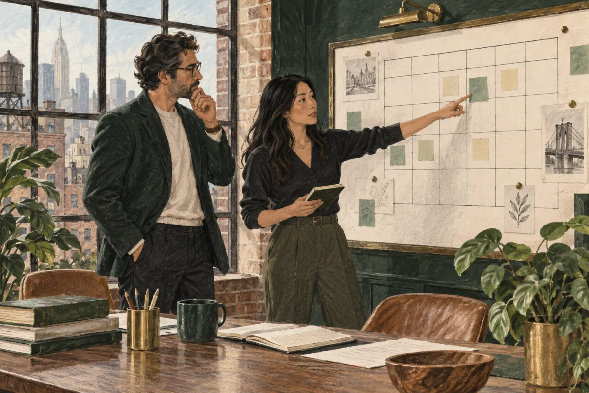 A New York founder and technology leader planning a working week