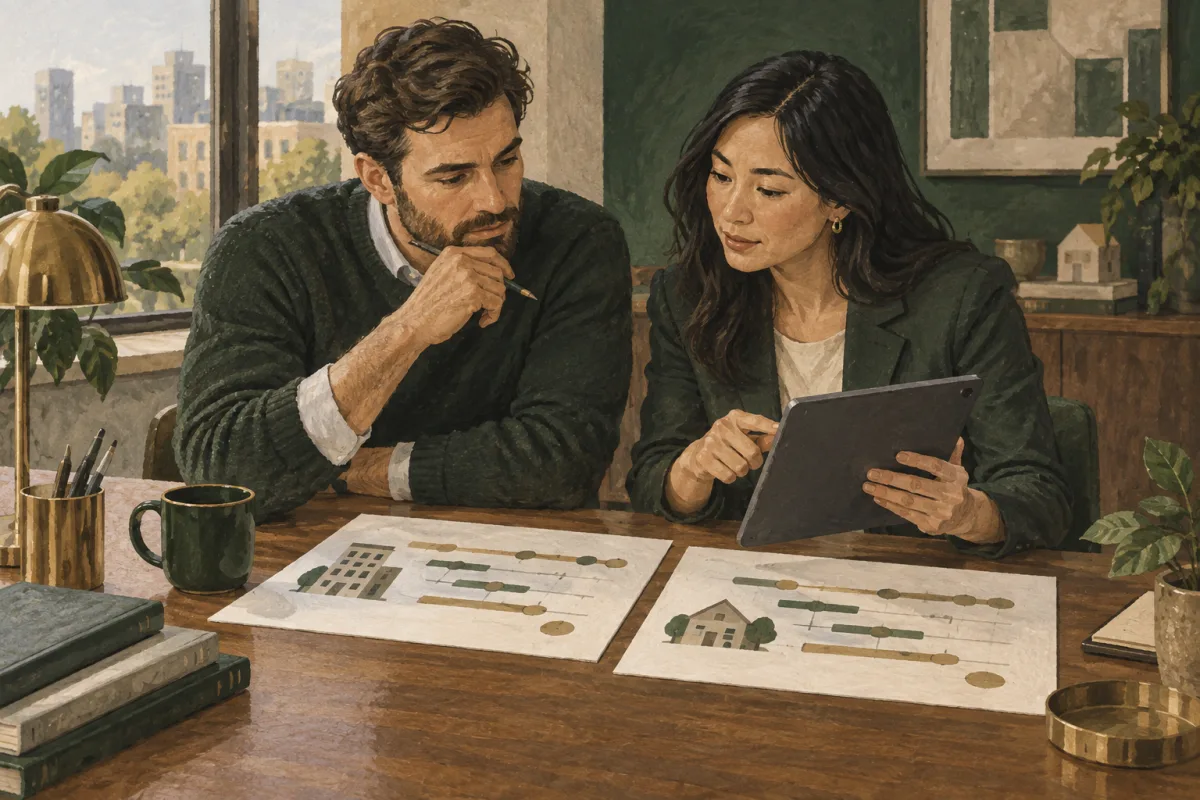 Property operations colleagues investigating conflicting availability updates