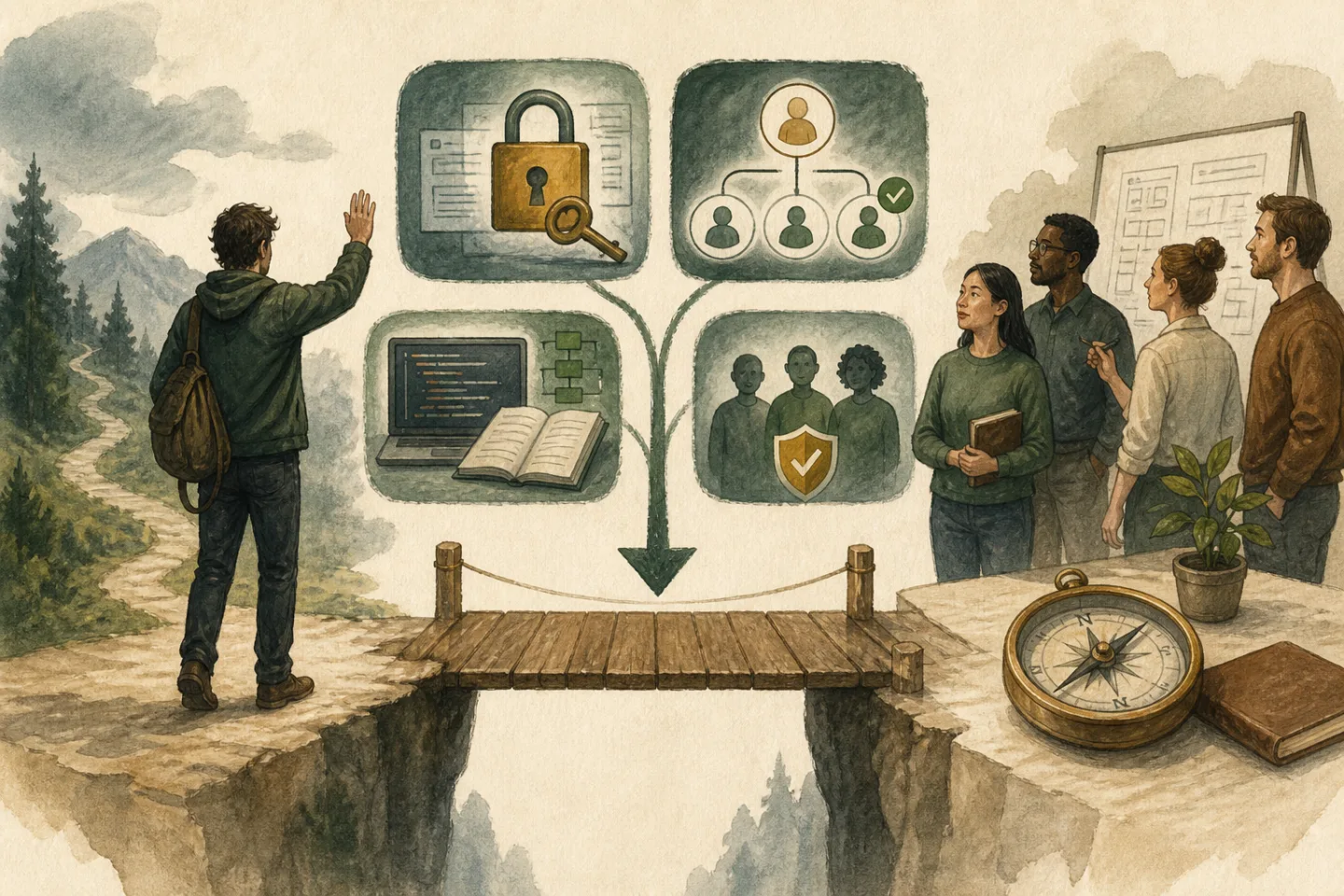 Technical-founder departure framework for access, decision ownership, product continuity, and team stability